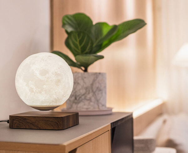 Moon Levitating Magnetic Table Lamp - Image 2