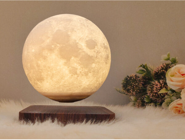 Moon Levitating Magnetic Table Lamp - Image 3