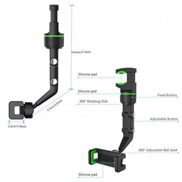 Phone Holder for Car - adjustable 4.0-6.1 Inch - Image 11